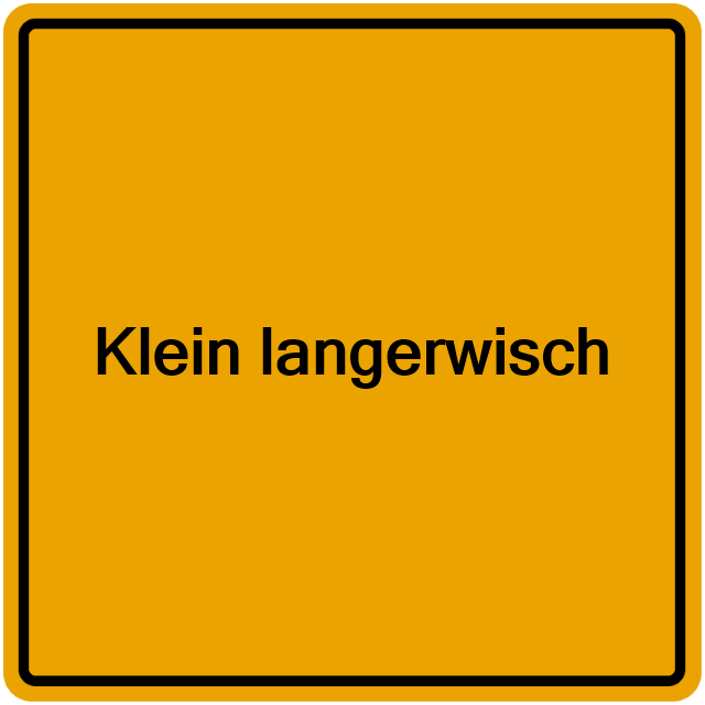 Einwohnermeldeamt24 Klein langerwisch